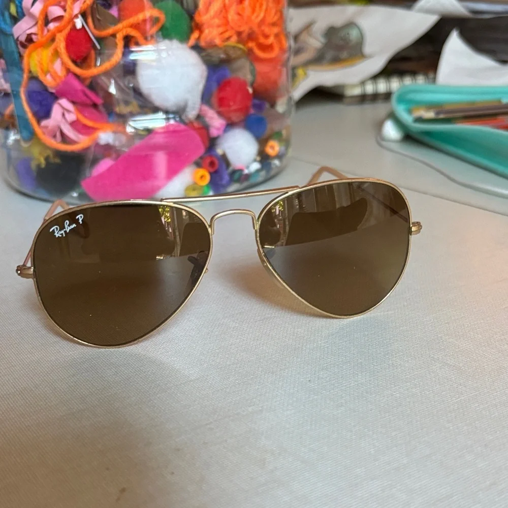 Polarized Ray-Ban Aviators